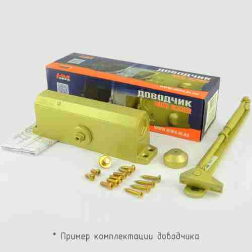 Доводчик дверной морозостойкий НОРА-М №3s F бол. (до 80кг) бронза